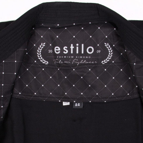Tatami Estilo 6.0 Jiu Jitsu Gi - Black/Black-5